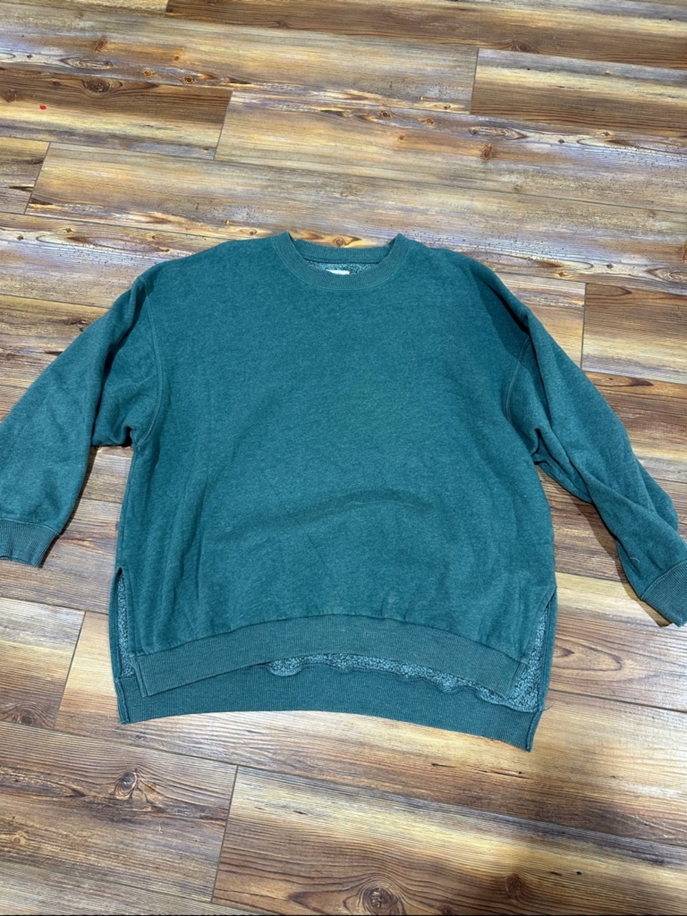 American Eagle Outfitters Crewneck Sweater in Deep Green